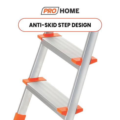 Aqua 3 Aluminum Ladder with 5 Anti Slip Shoes
